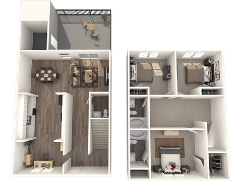 The Ebermeyer Floor Planat Randolph Park, Charlotte, 28211